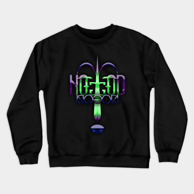 NOGOD Crewneck Sweatshirt by imagexcel